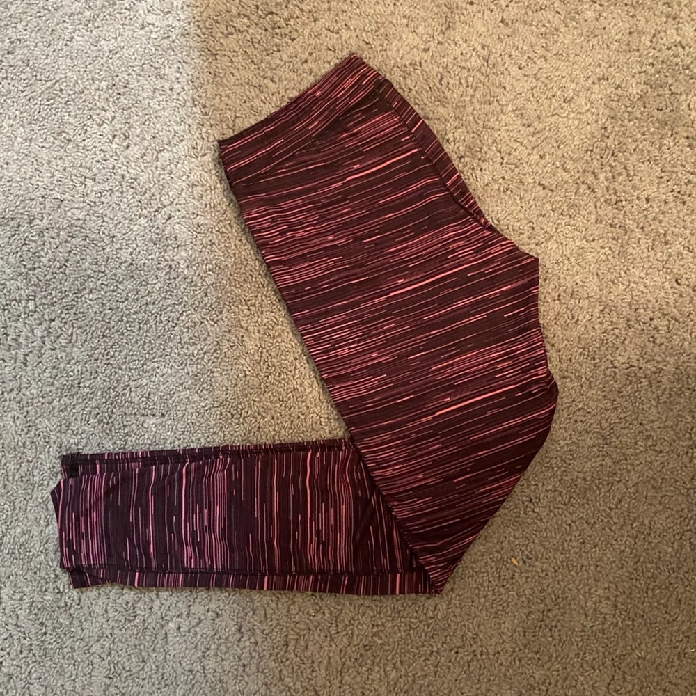 Pink Striped Champion Tights